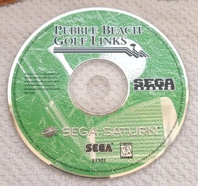 Pebble Beach Golf Links Sega Saturn Authentic Disc and Case, NO MANUAL