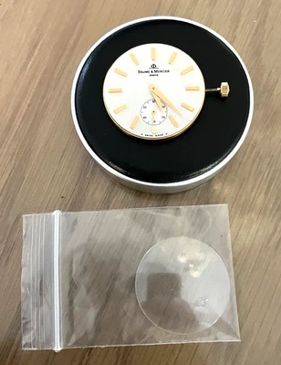 Baume & Mercier BM1002 ETA 7001 手动上发条手表机芯带玫瑰金表冠 — 第 1/4 张图片