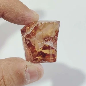 220.5 Ct Certified Natural Champagne Zircon Rough Beautiful VS Loose Gems AF-181 - Picture 1 of 4