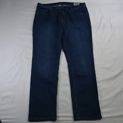 Pantalones de mezclilla para hombre Buffalo David Bitton 40 x 34 Jackson-X rectos elásticos medianos Foto 1 de 4