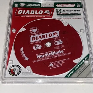 Hoja de cemento de fibra Diablo 7 1/4" 4 dientes D0704DH James Hardie - Imagen 1 de 11