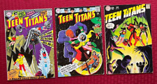 Teen Titans lot #8 GD/VG, #12 GD+, #19 GD/VG 1967 DC Wonder Girl
