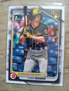 2024 Bowman Luke Adams 1st Bowman Rookie Card - Picture 1 of 2