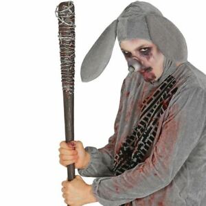 Baseball Bat with Barbed Wire 73cm Lucille Negan Walking Dead Zombie Fancy Dress
