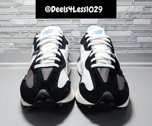 New Balance 327 Running Mens Size Black Grey White Blue U327LC - Picture 1 of 5