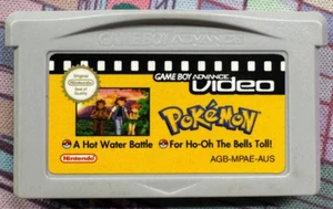 Pokemon Gameboy Advance Video Hot Water Battle & For Ho-Oh The Bells Toll GBA - Picture 1 of 2