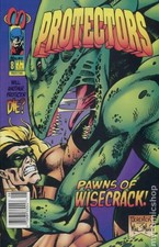 Protectors #8N Derenick Newsstand Variant FN 1993 Stock Image