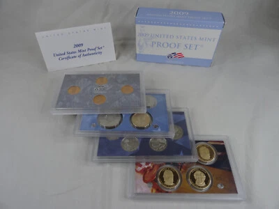 2009-S United States Mint Proof Set with COA & Box 18 Coins - Image 1 of 4