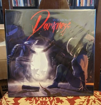 In Search Of Darkness Soundtrack, Green [Slimeglow] Vinyl LP, NewRetroWave 2021 - Image 1 of 2