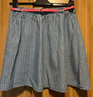 George girls striped skirt with pink belt age 13-14 years