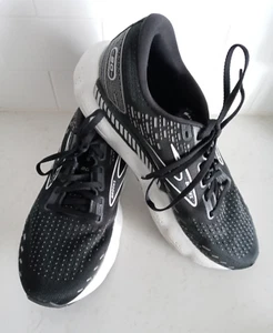 Brooks Glycerin GTS 20 Running Shoes Women's Size 10.5 Black Lace Up Sneaker - Picture 1 of 11
