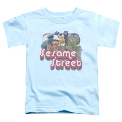 Camiseta gráfica SESAME STREET GROOVY GROUP niños pequeños 2T 3T 4 5-6 7 Foto 1 de 3
