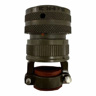 951-06 RC 16-8 P 50 Compagnie Deutsch Circular Mil Spec Connector - Image 1 of 2