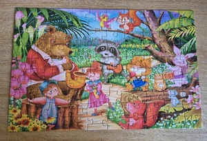 HUADADA FANTASY BAND IN THE WOODS JIGSAW PUZZLE - 100 PIECES - Picture 1 of 2