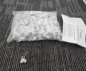 (QTY 260) Covoc Curtain Track Roller Plastic Twin Wheeled Carrier White - Picture 1 of 7