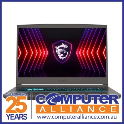 MSI Thin 15 B13UC-3067AU i5 16GB/512GB RTX 3050 Gaming Laptop Win 11 Home - image 1 of 3