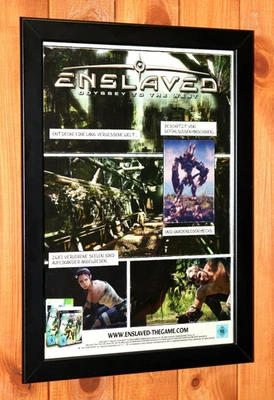 Enslaved Odyssey to the West PS3 Xbox 360 Small Werbeblatt Poster Ad Page Framed - Bild 1 von 4