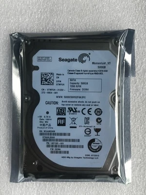 For Seagate ST500LX003 500GB Hybrid SSHD 2.5" 32 MB SSD 8GB 7200 RPM SATA 6Gb/s - Image 1 of 2