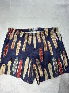 Pantalones Cortos Reyn Spooner Estampados al Agua Para Hombres XL Forrados para Nadar 6" Entrepierna De Colección - Imagen 1 de 13