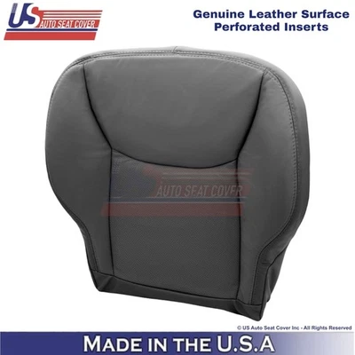 Para Mercedes-Benz S 2000-06 cuero genuino medio perfecto Cubierta inferior del conductor negra Foto 1 de 4