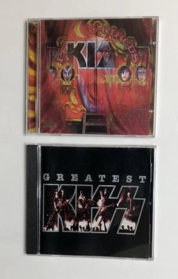 KISS CD LOT OF (2) PSYCHO CIRCUS / GREATEST HITS ROCK MERCURY RECORDS — 第 1/3 张图片