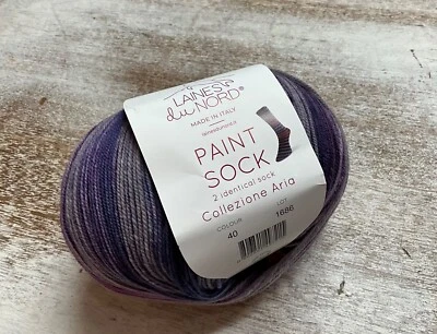 Laines du Nord PAINT SOCK fingering weight yarn 458 yards/100 grams Color 40 - Image 1 of 3
