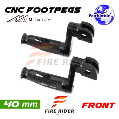 Reposapiés delanteros extendidos Shinobi de 1,5 pulgadas para modelos Can-Am Spyder RS 08-16 Foto 1 de 4