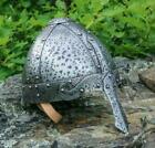Viking Norman Nasal Helmet Mask Helmet Medieval With Patina