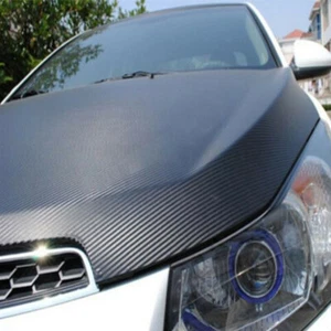 5D Rollo De Vinilo Fibra Carbono Para Exterior Calificado Auto Coches Vinil - Picture 1 of 10