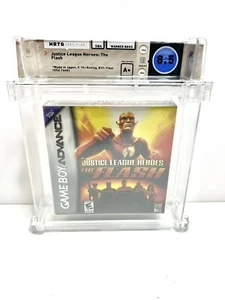 New GBA Wata 8.5  A+ Justice League Heroes The Flash Nintendo Game Boy Advance - Picture 1 of 4