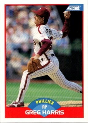 1989 Score - Greg Harris #476 - Image 1 of 2