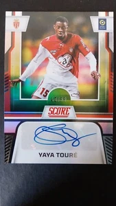 Yaya Touré "As Monaco" autographe 40/99 Panini Score Ligue 1 2023/2024 - Picture 1 of 1