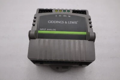 Giddings & Lewis M.1017.3098 R2 ANALOG INPUT 4 CH I/O Module STOCK 656-D - Image 1 of 4