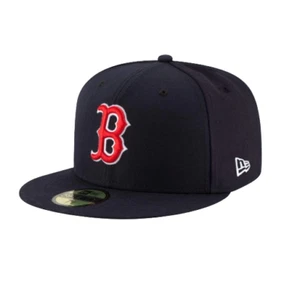 New Era Mens 2017 MLB Game Authentic On Field 59Fifty Cap Boston Red Sox 8 - Picture 1 of 6