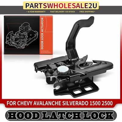 New Hood Latch Lock for Chevrolet Silverado 1500 2500 3500 Avalanche 1500 2500 - Image 1 of 4