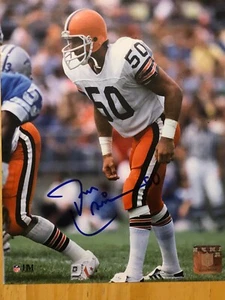 TOM COUSINEAU signed autographed 8 x 10 photo  Cleveland Browns Ohio State B - Picture 1 of 2