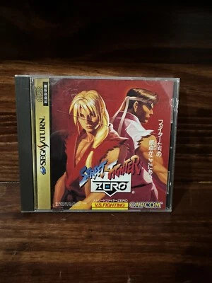 Street Fighter Zero (Sega Saturn,1996) Us Seller - Image 1 of 4