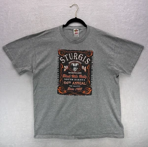 Sturgis T Shirt Mens XL Gray 2004 Black Hills South Dakota Motorcycle Rally - Picture 1 of 15
