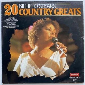 Billie Jo Spears - 20 Country Greats 1986 - Vinyl LP (VG to VG+/G) - Picture 1 of 9