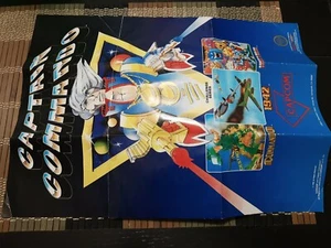 Capcom Nintendo NES Captain Commando Poster (selten) - Bild 1 von 2
