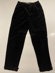 Pantalones Polo Ralph Lauren Para Hombre W34 L32 Negro Pana Utilidad Carga Militar - Imagen 1 de 11