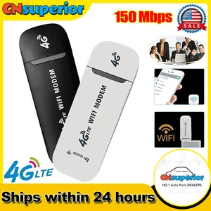 150Mbps Unlocked 4G LTE Modem Wireless Router USB Dongle Mobile Broadband WIFI ~ - Picture 1 of 16