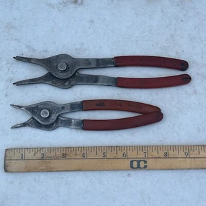 Mac Tools Set of 2 Snap Ring Pliers TP34 Red - Picture 1 of 6