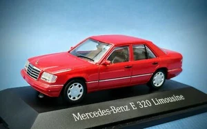Mercedes Benz Class E E320 W124 1994 Imperial Red Herpa 070089 1/43 Limousine - Picture 1 of 3