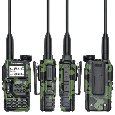 Quansheng UV-K5 VHF UHF Dual-Band Ham 5W Portable Two-way Radio Walkie Talkie FM - Image 1 of 4
