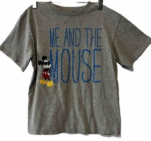 Disneyland Mickey Mouse T-Shirt Kids Large “Me And The Mouse” Resort Tee Fun - Picture 1 of 6