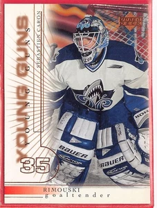 2000-01 Upper Deck #209 Sebastien Caron YG RC - Picture 1 of 2