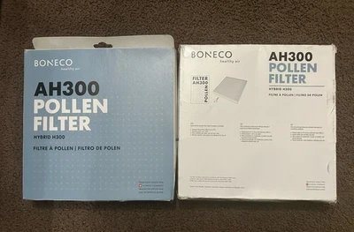 2 Pack AH300 True HEPA  Pollen Air Filter Genuine  Replacement BONECO H300 H400 - Image 1 of 2