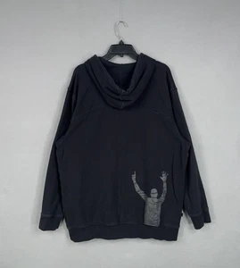 Jordan Sudadera con Capucha Para Hombres XL Negra Cremallera Completa Sudadera Jumpman Logo Gráfico Espalda - Imagen 1 de 13