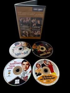 Silver Screen Icons: Cary Grant (DVD, 2012, 4-Disc Set) - Imagen 1 de 3